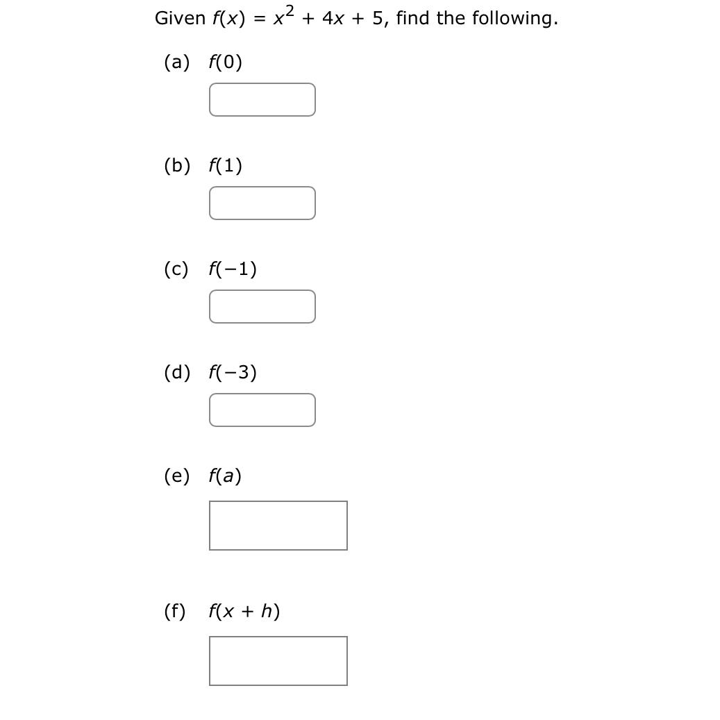 solved-given-f-x-x2-4x-5-find-the-chegg