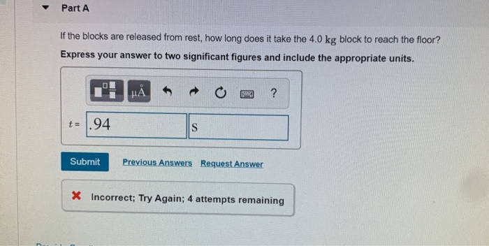 Solved The two blocks in the figure(Figure 1) are connected | Chegg.com
