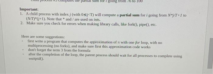 Solved 2. Summing up to TT (50 pts.) Write a parallel | Chegg.com