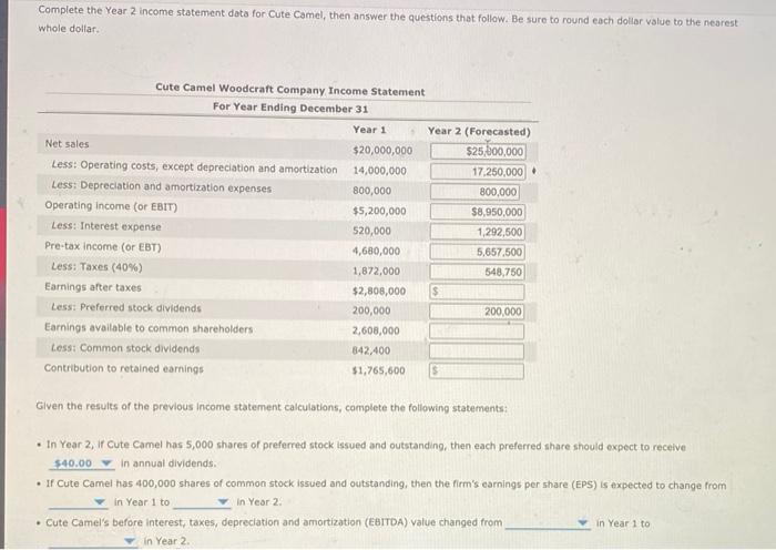 solved-complete-the-year-2-income-statement-data-for-cute-chegg