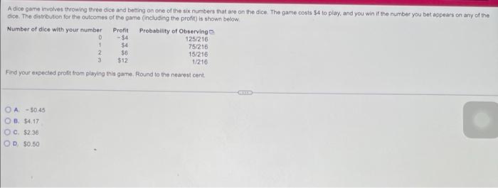 Solved A probability experiment is conducted in which the | Chegg.com
