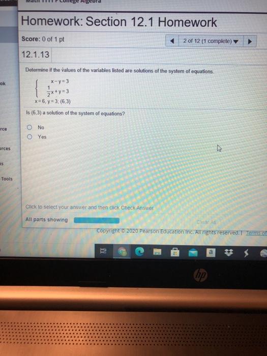 Solved Score: 0 of 1 pt 1 of 12 (1 complete) X 12.1.9 Assign | Chegg.com