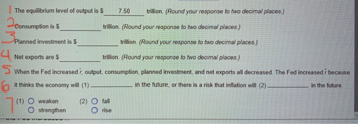 Solved I only need help with the ones numbered in red in the | Chegg.com
