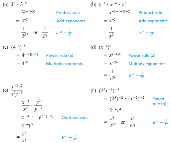 Solved: Simplify each expression so that no negative exponents ...