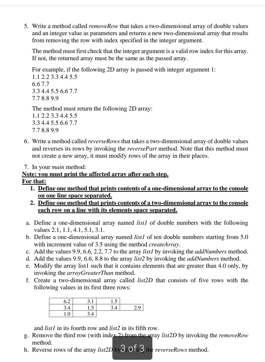 Solved Write a program that includes in its class the | Chegg.com