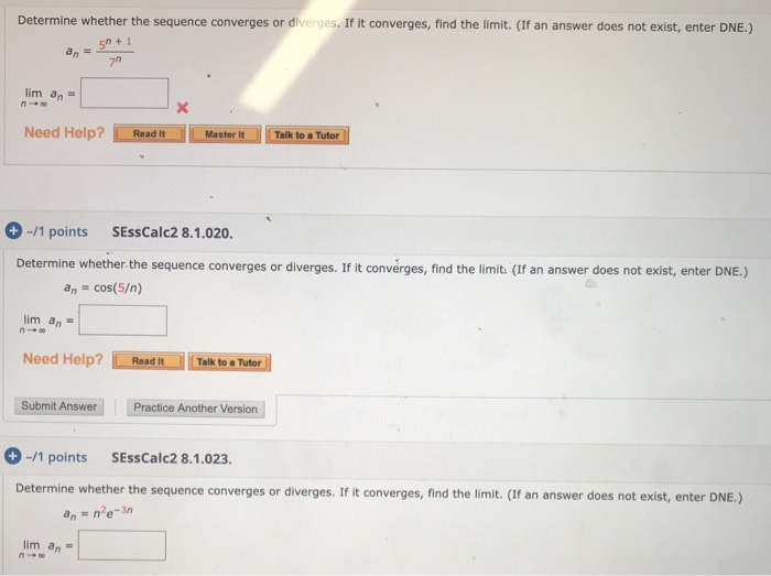converges diverges calculator