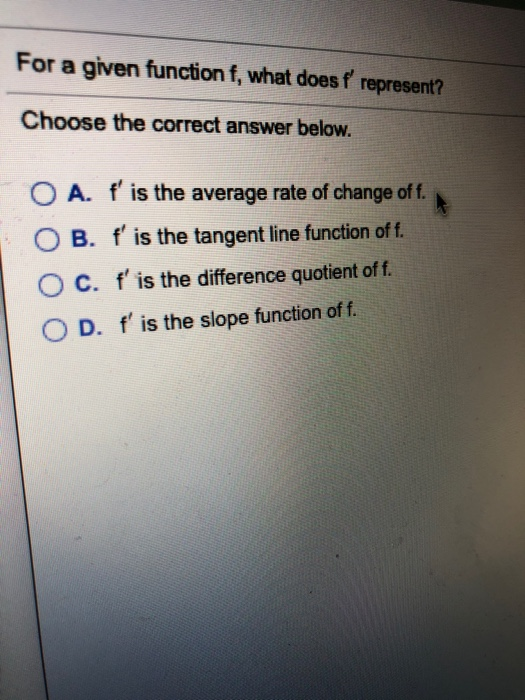 solved-for-a-given-function-f-what-does-f-represent-chegg