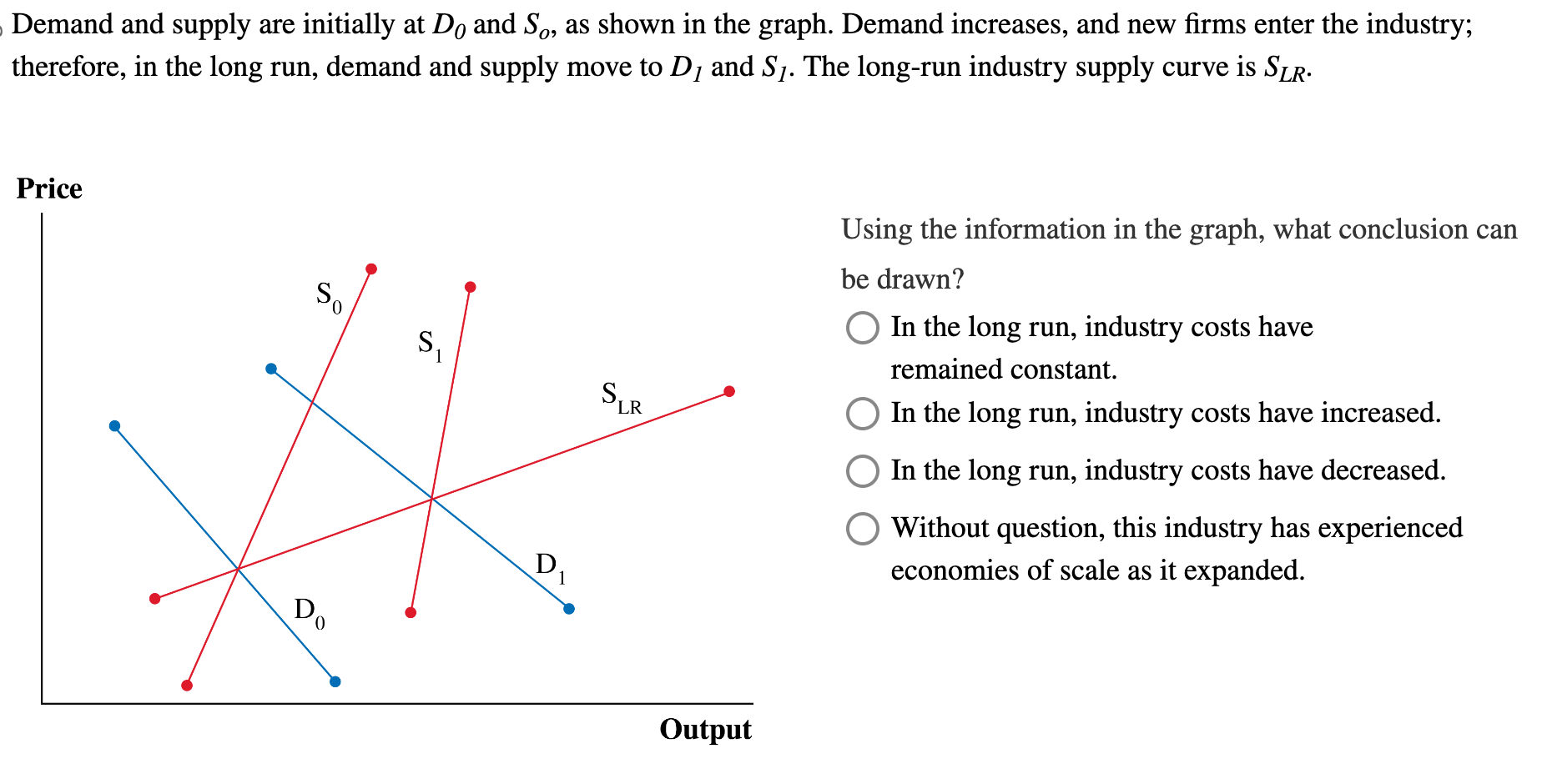 solved if both demand and supply decrease, but the... Solved Demand and supply are initially at D0 and So, as | Chegg.com