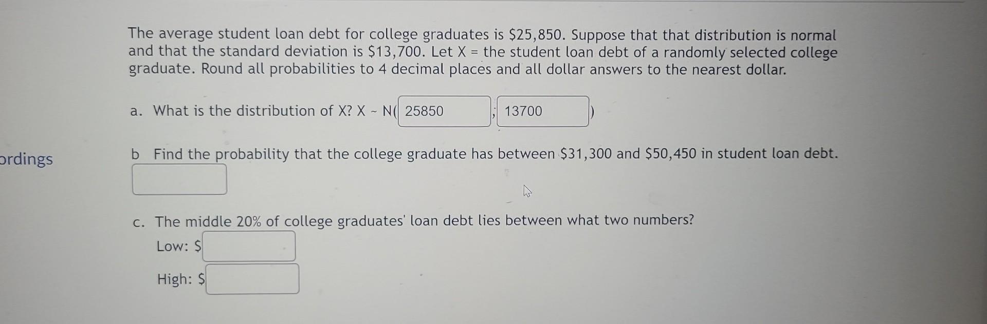 Solved Please show me step by step how to do each part of | Chegg.com