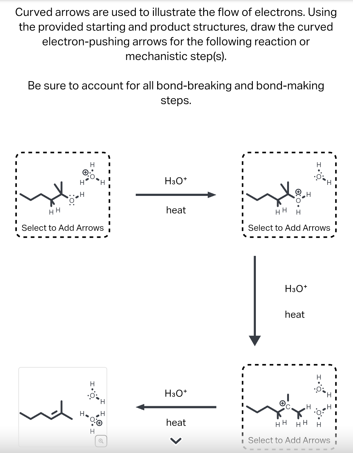 Solved Curved arrows are used to illustrate the flow of | Chegg.com