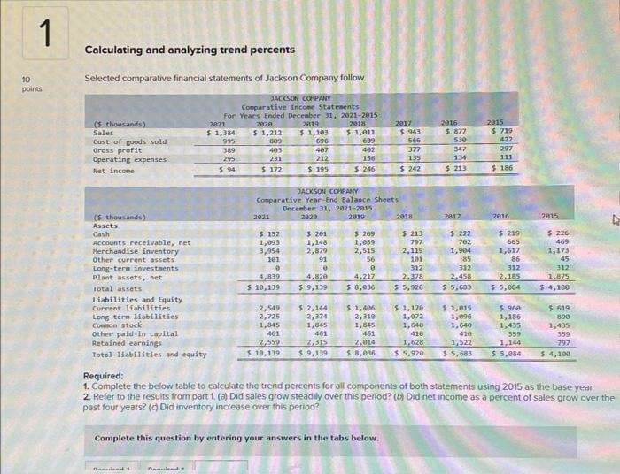 Financial Statement Horizontal and Vertical | Chegg.com