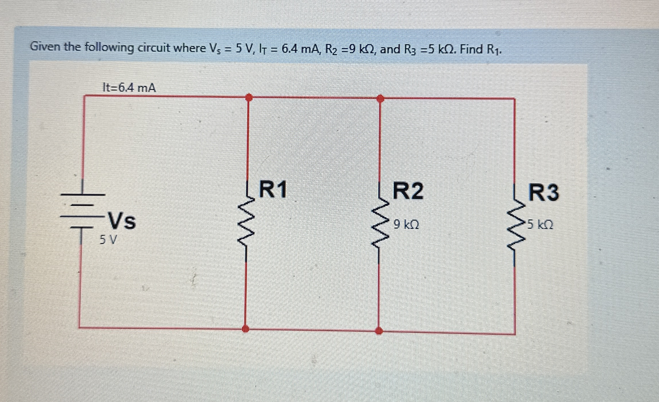 Solved Given the following circuit where | Chegg.com