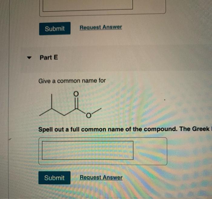 Solved Give The IUPAC Name For Spell Out The Full IUPAC Name | Chegg.com