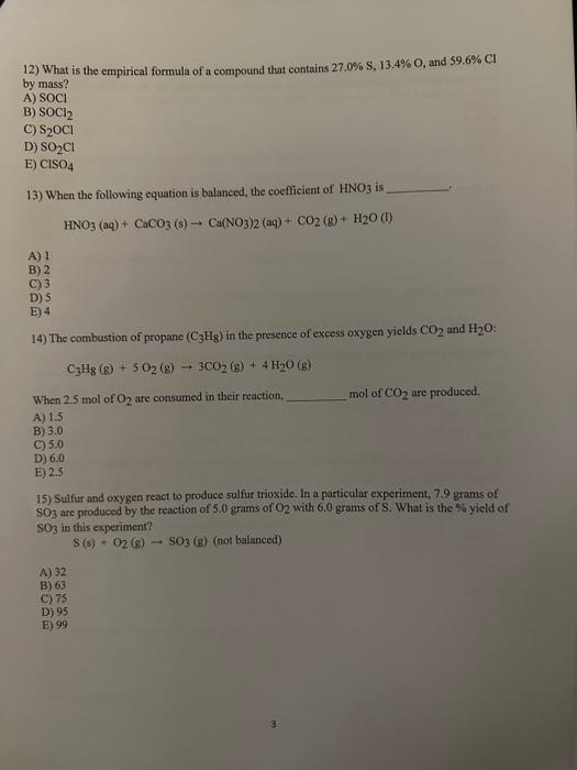 experiment 12 empirical formula of a compound