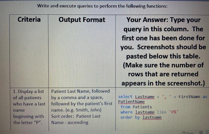 Solved Create a new database and execute the code below in | Chegg.com