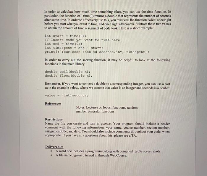 Solved 1. To give students practice in using functions | Chegg.com