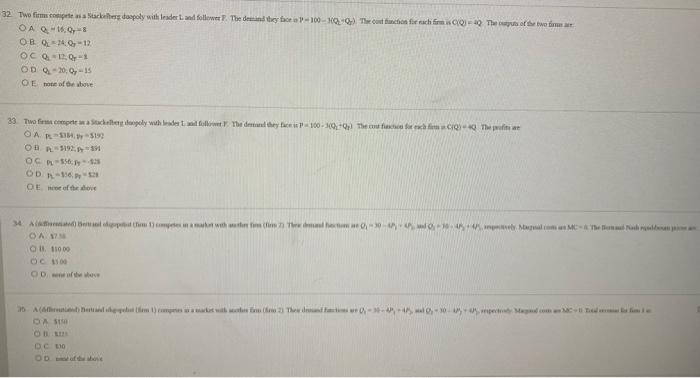 Solved A Q=15,Q,=8 1. Q2=24,Qn=12 C Q=13Qr−1 B Q4=20,Qπ−15 E | Chegg.com