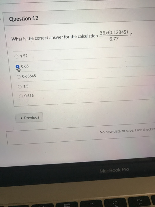 Solved Question 12 What is the correct answer for the | Chegg.com
