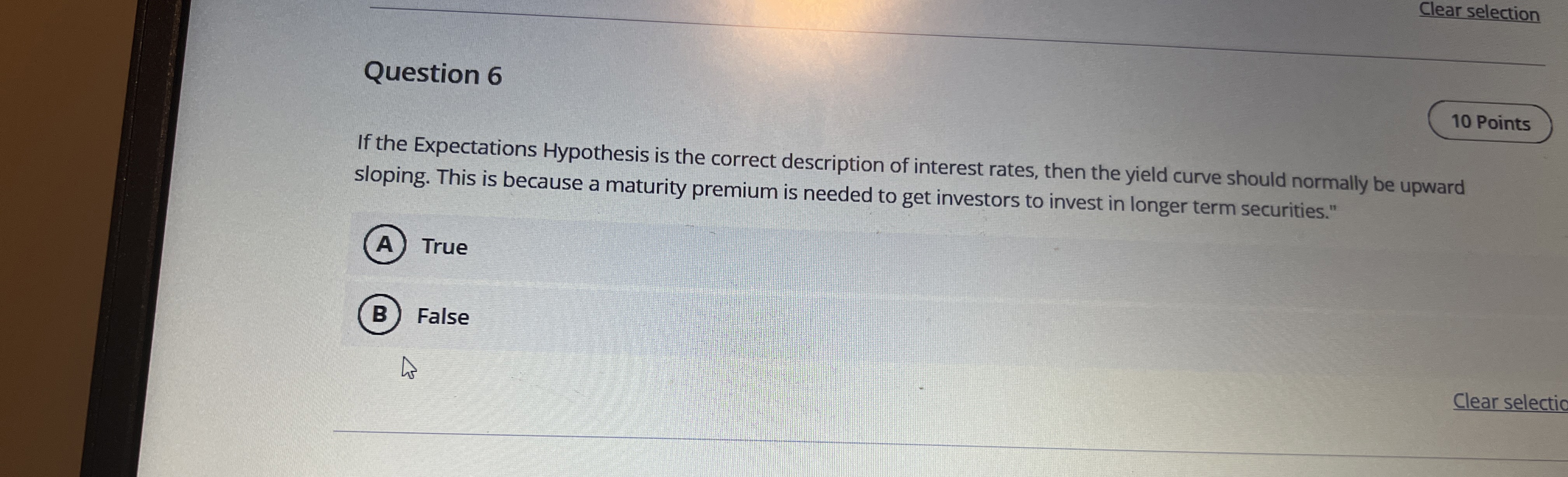 Solved Clear selection Question 6 10 Points If the | Chegg.com