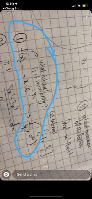 Solved Global Miminace Of The Herbian On Internal 3 Wha Chegg Com