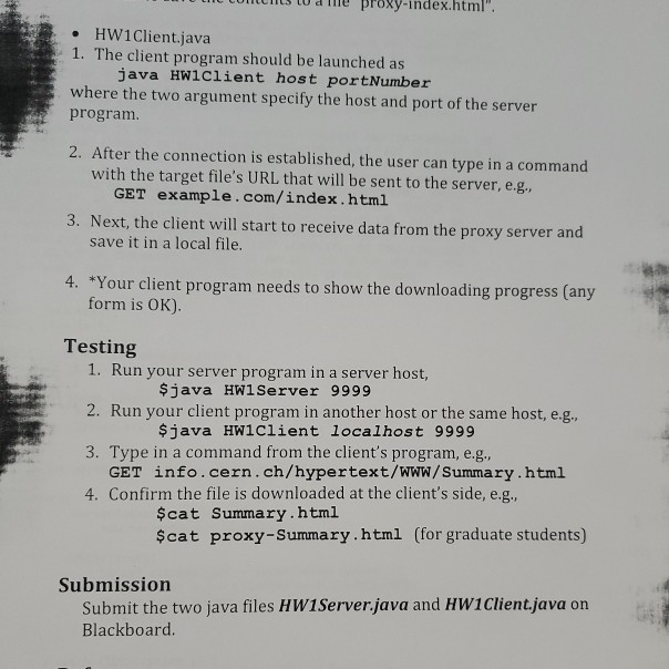 Overview In this homework, you will use socket | Chegg.com