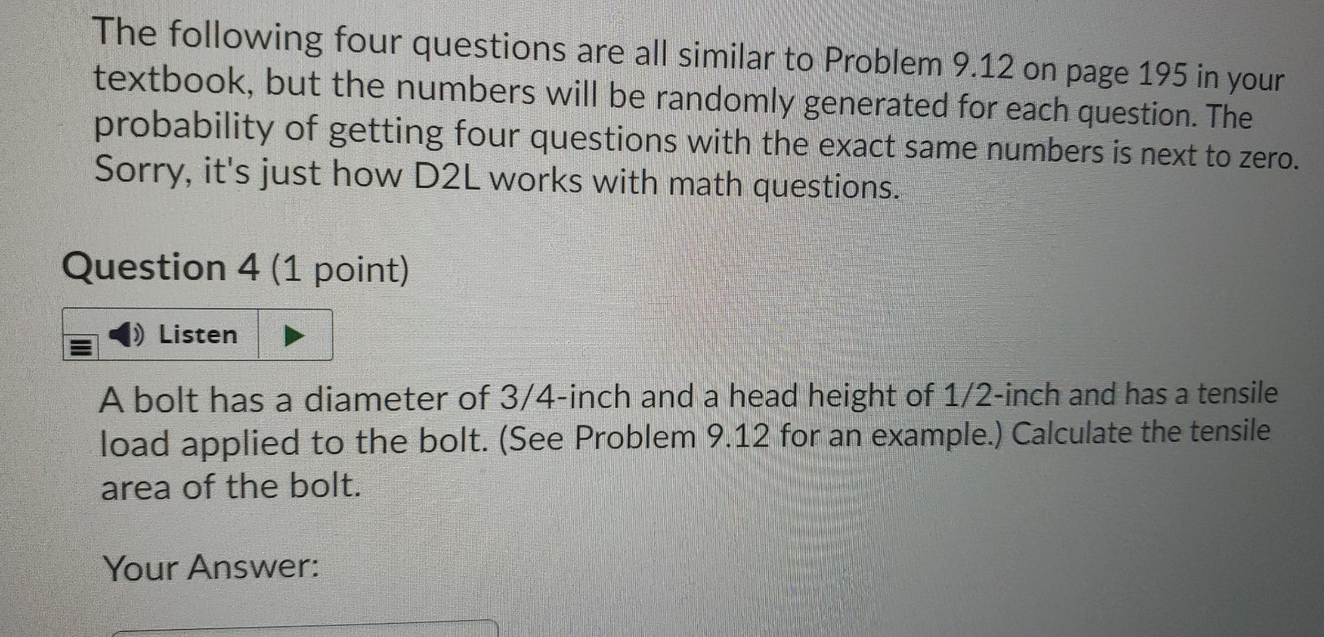 Solved The following four questions are all similar to | Chegg.com