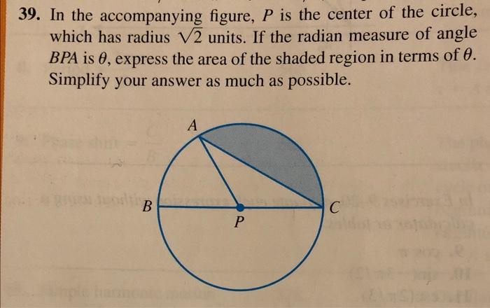 Solved please solve number 39 step by step in detail to help | Chegg.com