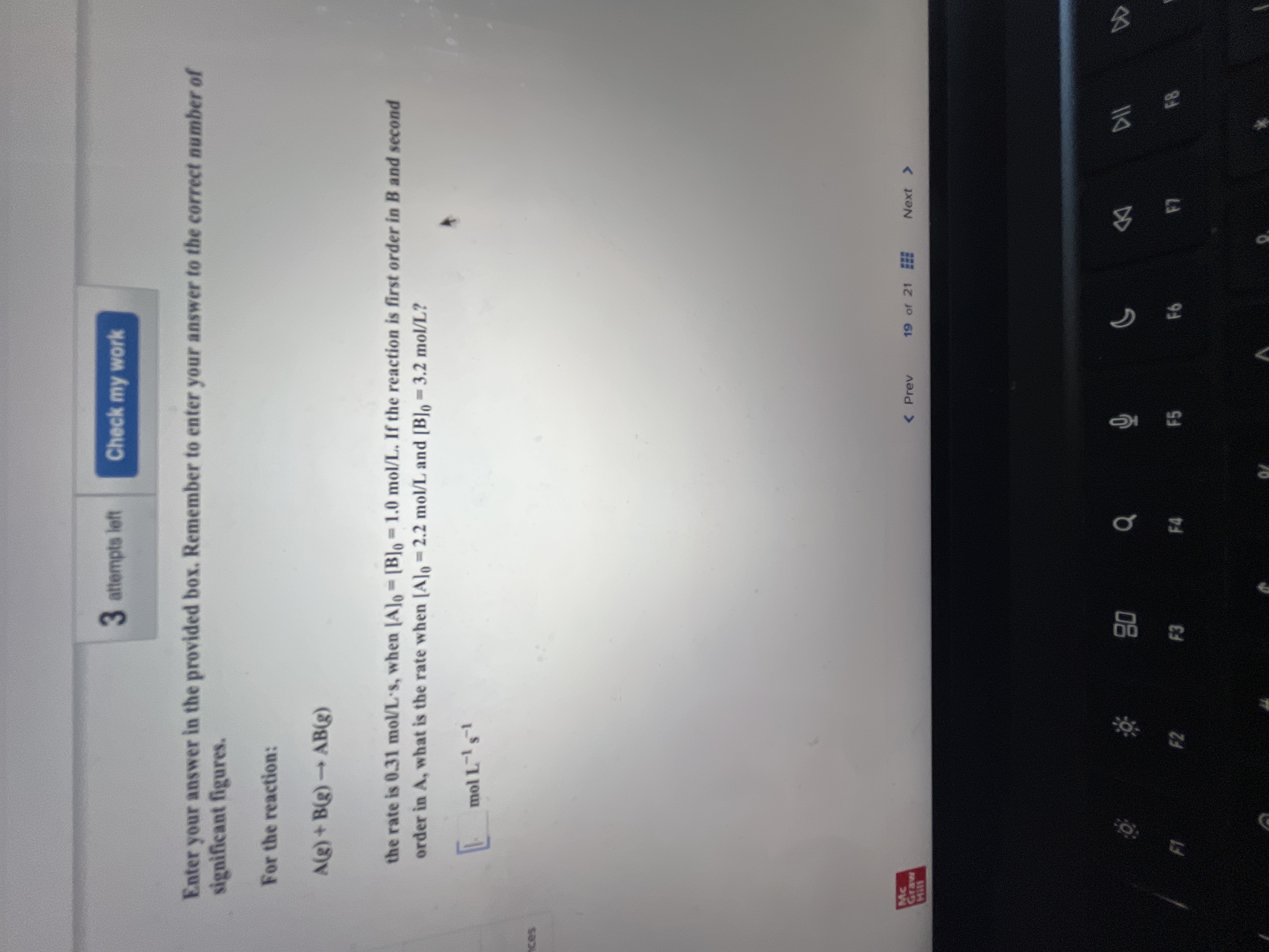 Solved 3 ﻿attempts leftCheck my workEnter your answer in the | Chegg.com