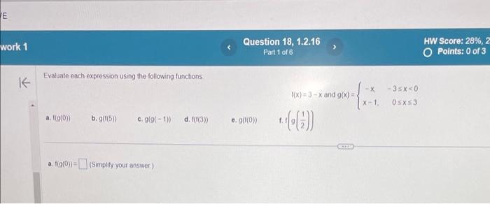 Solved Evaluate each expression using the following | Chegg.com