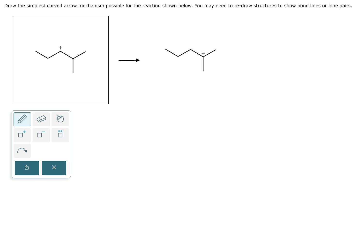 Solved Draw the simplest curved arrow mechanism possible for | Chegg.com