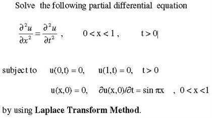 Solved Solve the following partial differential equation | Chegg.com