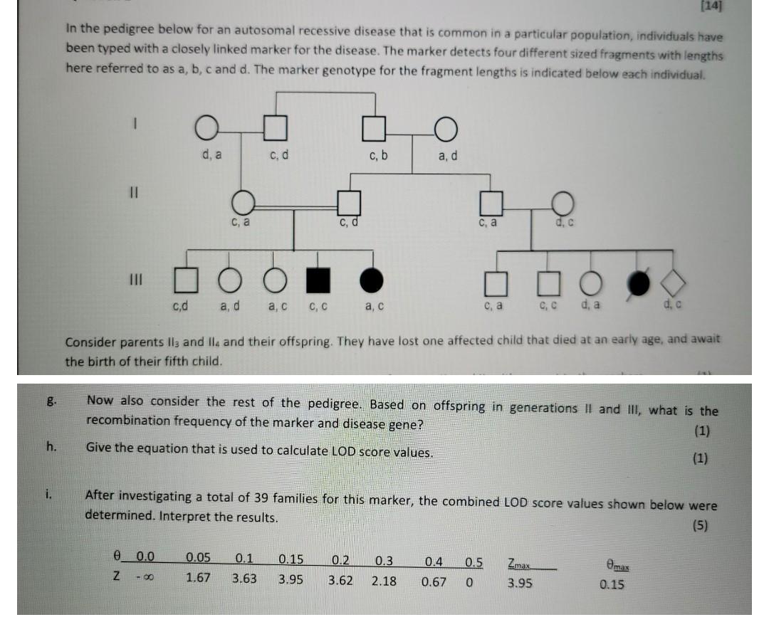 In genetics, the LOD score is a statistical estimate of whether two genes,  or a gene and a disease gene, are likely to be located near each other on a  chromosom…