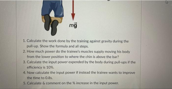 newtonian mechanics - When we do pull-ups, does the bar takes more weight  than when we hang down on the bar? - Physics Stack Exchange