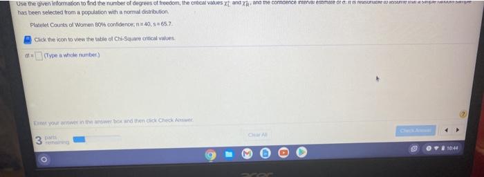 Solved Use the given information to find the number of | Chegg.com