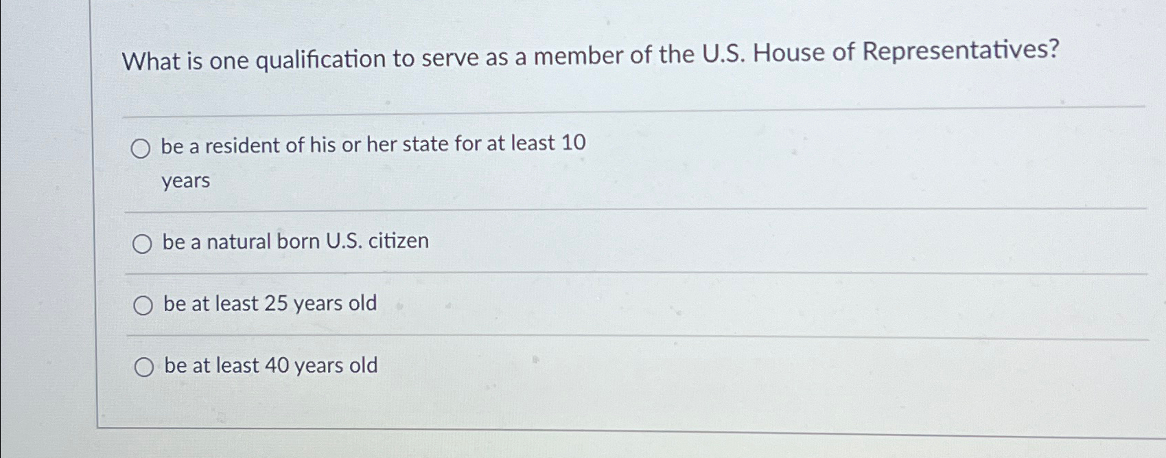 how many years can you serve as a house of representative member