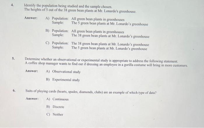 Solved Circle the correct answer for multiple-choice | Chegg.com