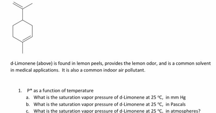 Why is D-Limonene a Good Solvent?