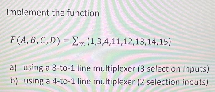 Solved Implement the function | Chegg.com