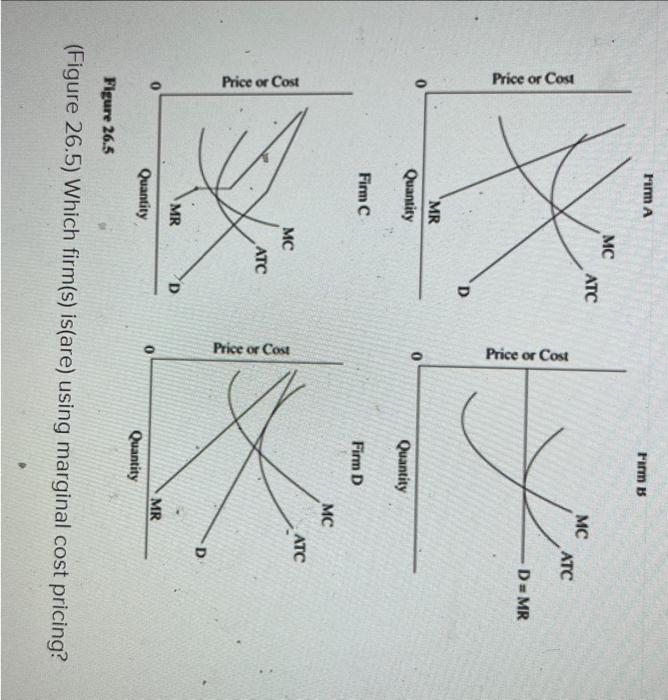 Solved Multiple Choice Firm Conly Firm B Only Firms A, B, | Chegg.com