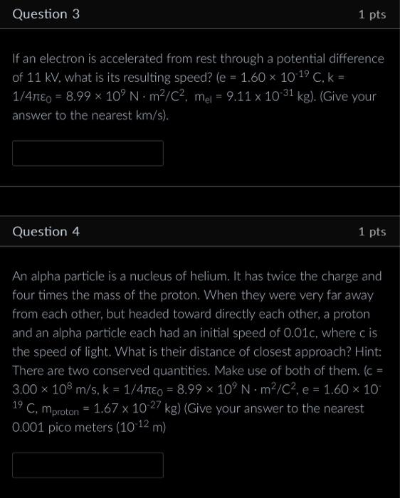 Solved If An Electron Is Accelerated From Rest Through A | Chegg.com