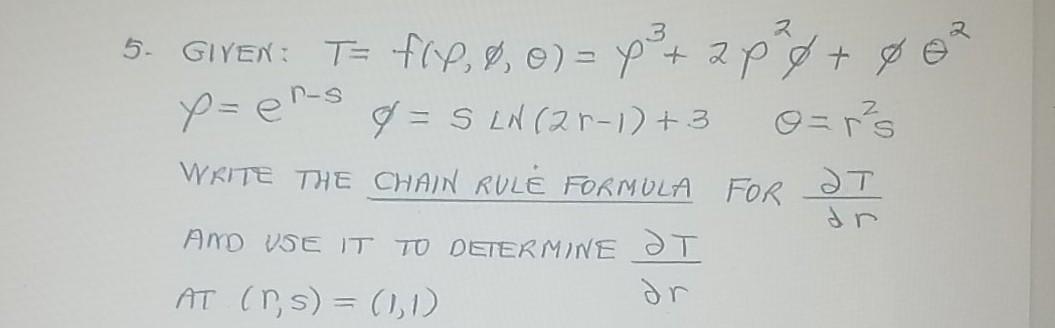5 Given T Free 0 Pot Ap E P Ens D Sln Chegg Com