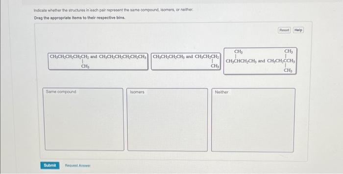 Solved Indicate Whether The Structures In Each Pair | Chegg.com