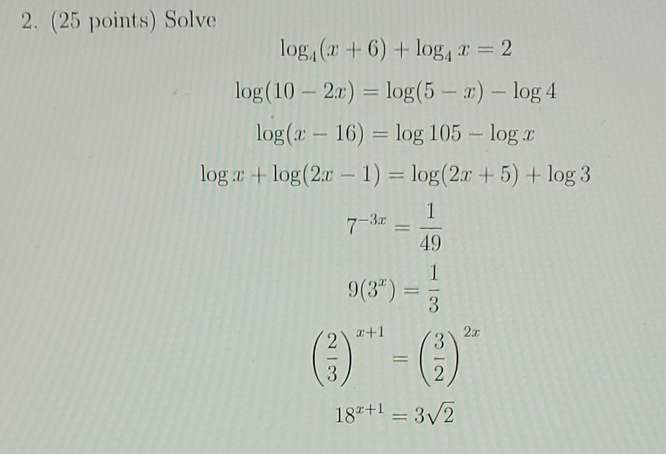 2 в степени log 16(9x 4)=5