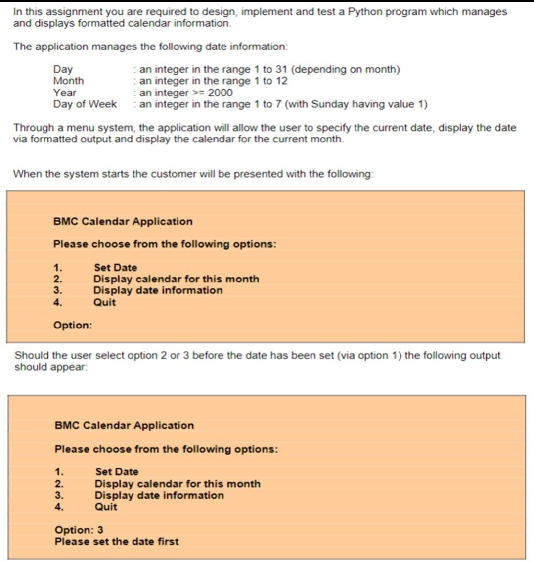 assignment statements python