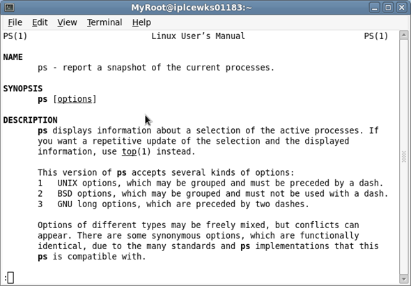 man ps