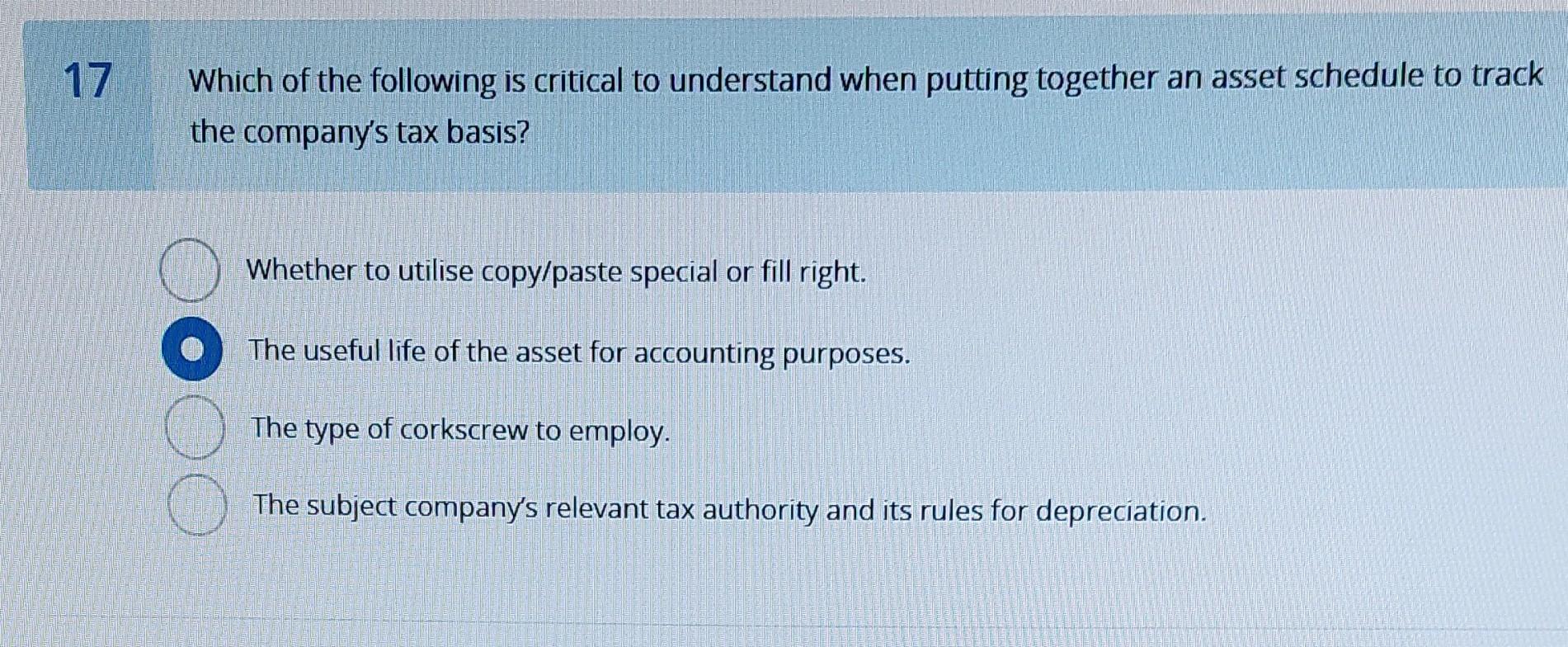 Solved Which Of The Following Is Critical To Understand When Chegg