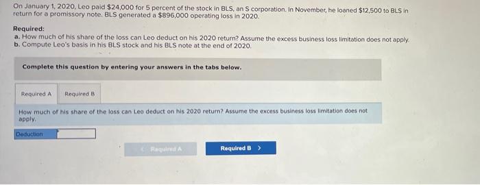 solved-on-january-1-2020-leo-paid-24-000-for-5-percent-of-chegg