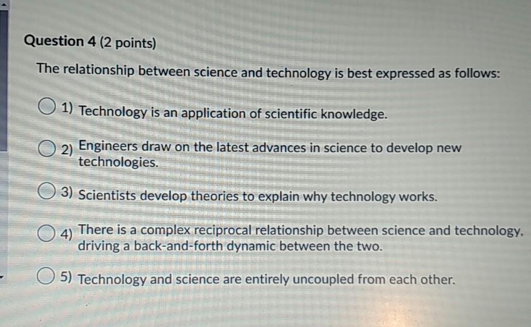 what is the relationship between science and technology