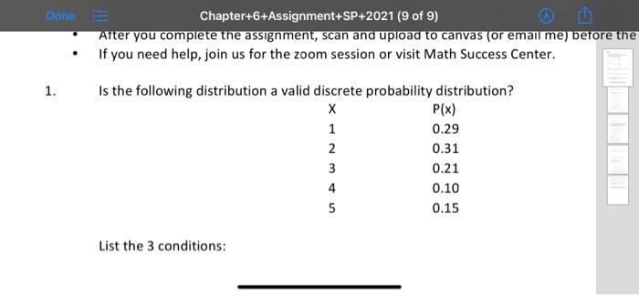 Solved Donc Chapter+6+Assignment+SP+2021 (9 of 9) After you | Chegg.com