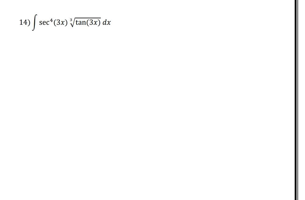 solved-14-sec4-3x-3tan-3x-dx-chegg